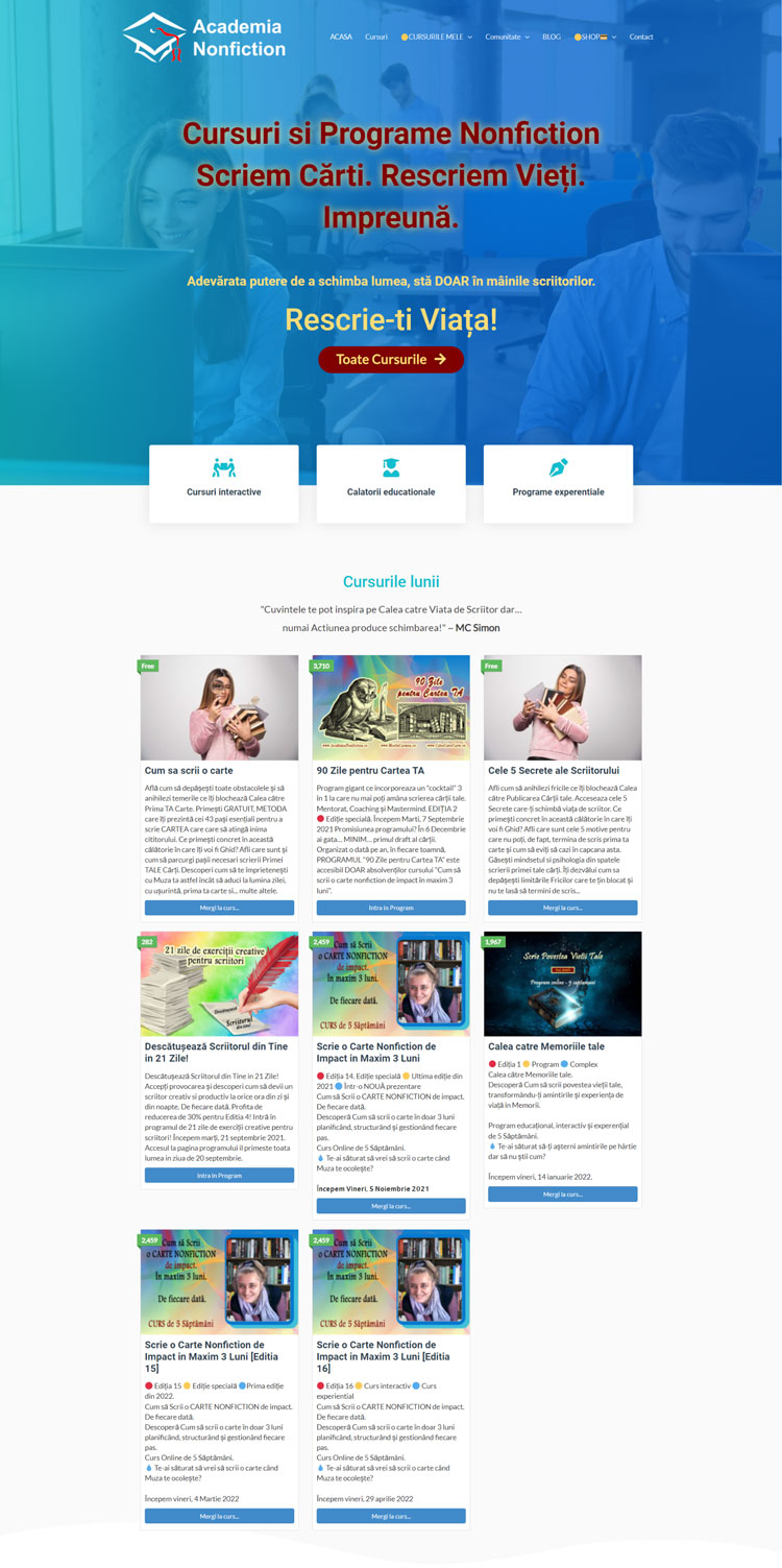 Homepage Vechi Zona 1